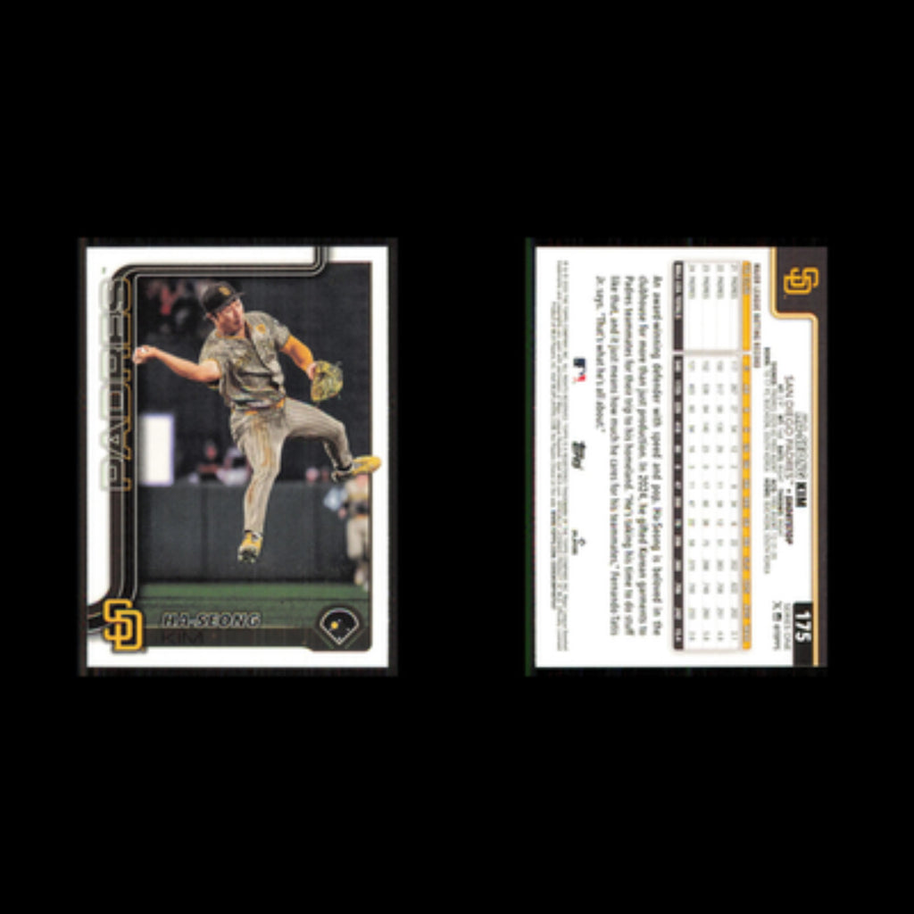 Ha-Seong Kim #175 2025 Topps San Diego Padres Baseball Card MLB NM