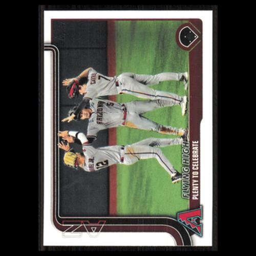 Flying High: Plenty to Celebrate #297 2025 Topps Arizona Diamondbacks Baseball