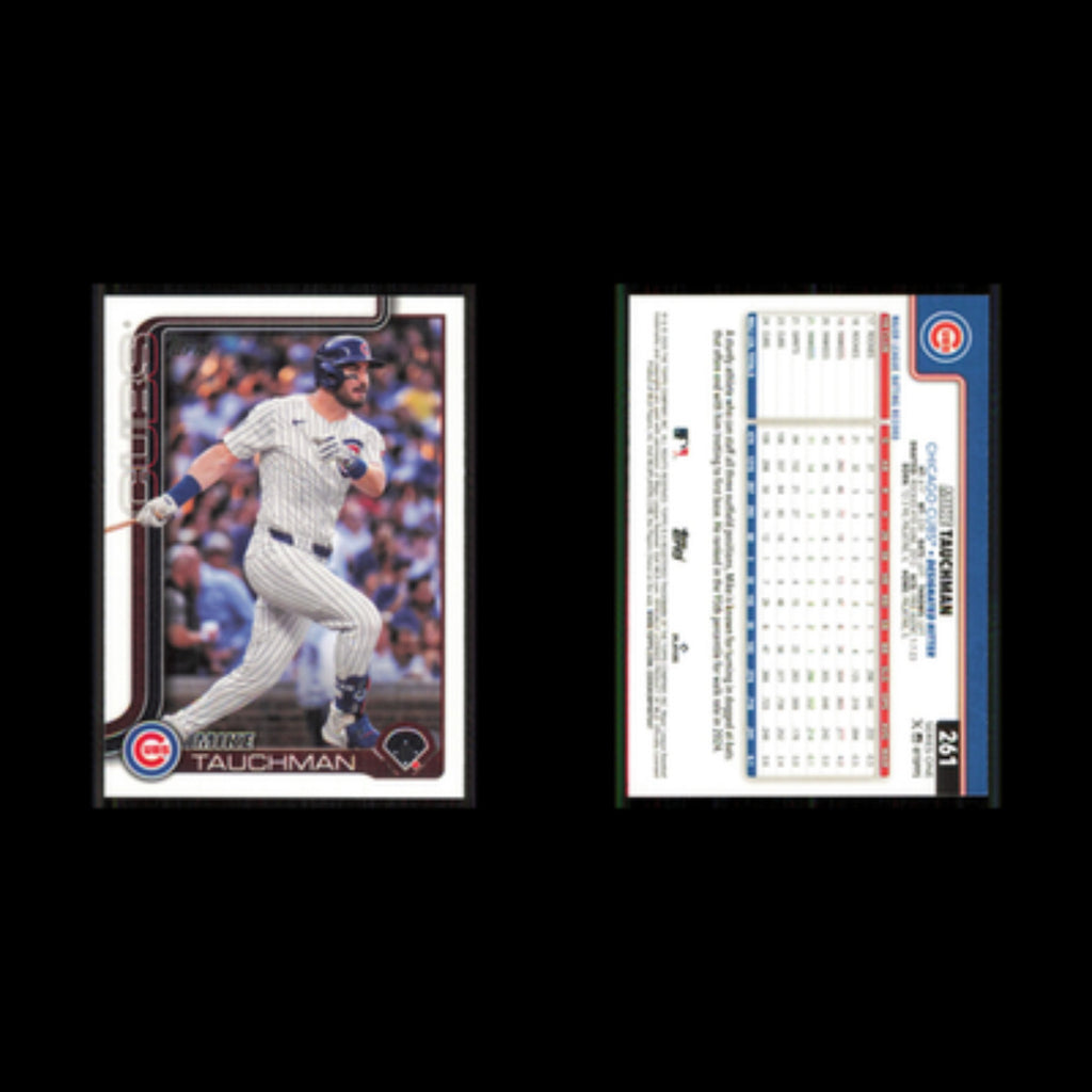 Mike Tauchman #261 2025 Topps Chicago Cubs Baseball Card MLB NM