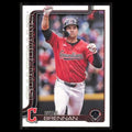 Will Brennan #240 2025 Topps Cleveland Guardians Baseball Card MLB NM