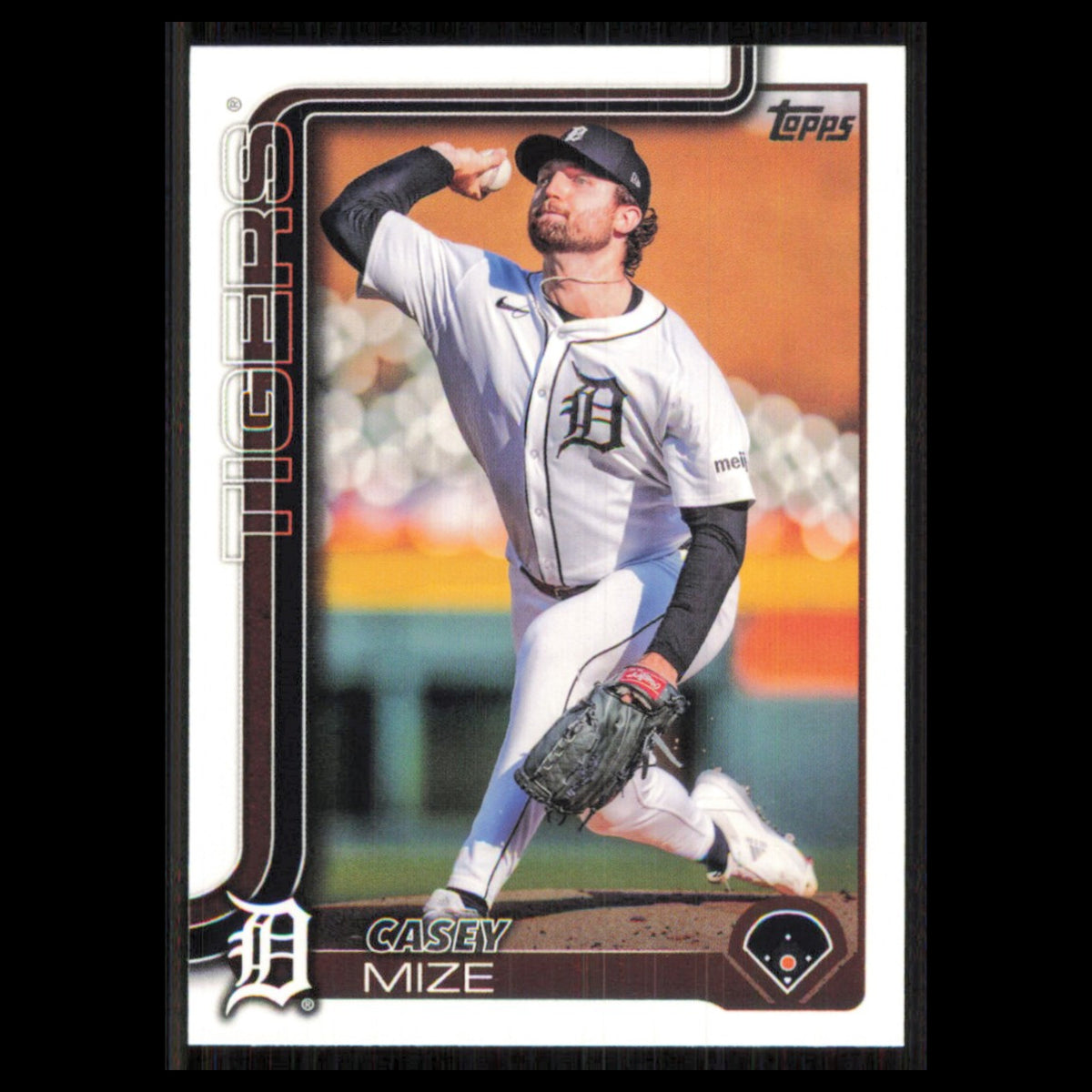 Casey Mize #315 2025 Topps Detroit Tigers Baseball Card MLB NM