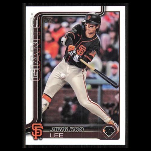 Jung Hoo Lee #277 2025 Topps San Francisco Giants Baseball Card MLB NM