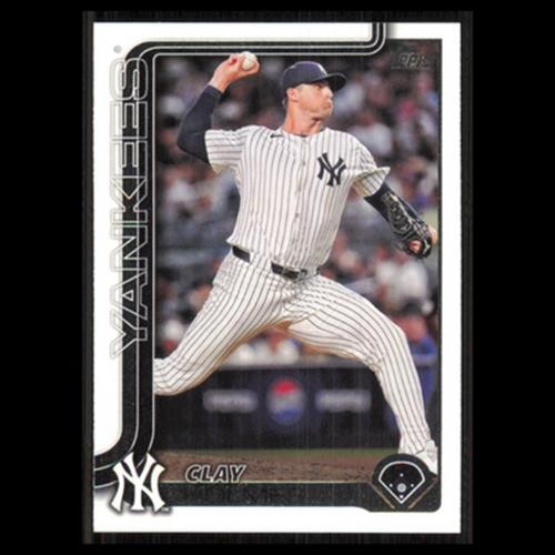 Clay Holmes #292 2025 Topps New York Yankees Baseball Card MLB NM