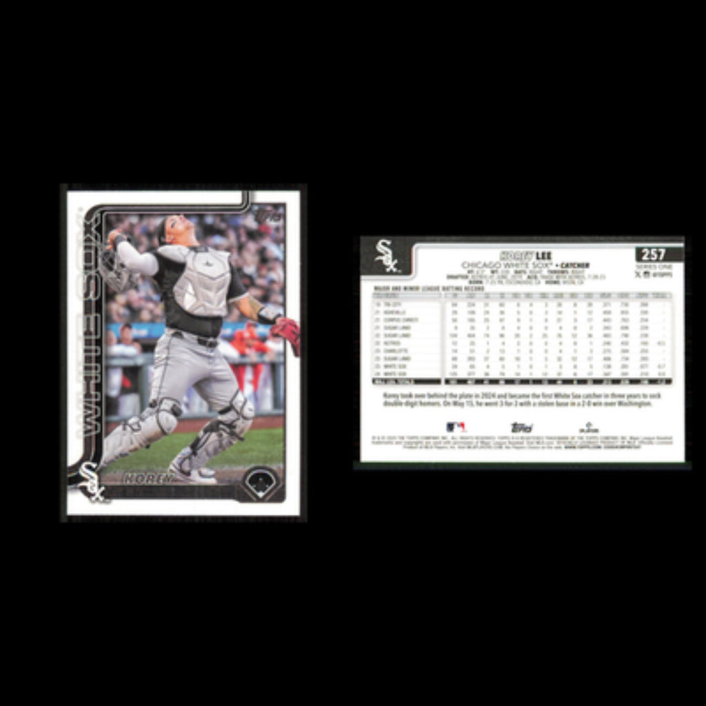 Korey Lee #257 2025 Topps Chicago White Sox Baseball Card MLB NM