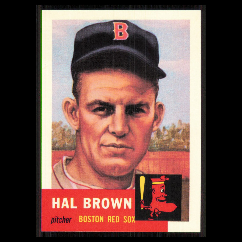 Hal Brown #184 1991 Topps Archives 1953 Boston Red Sox Baseball Card MLB NM