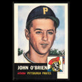 Johnny OBrien #223 1991 Topps Archives 1953 Pittsburgh Pirates Baseball Card MLB