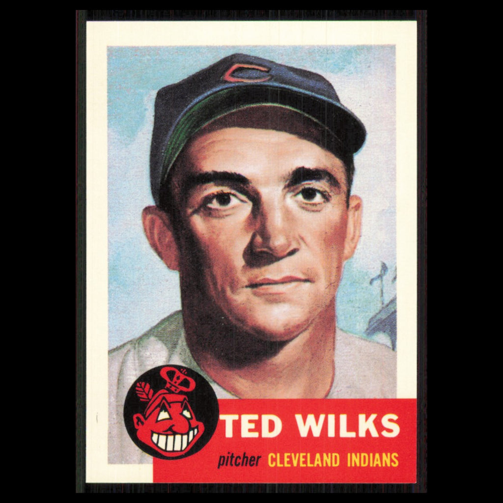 Ted Wilks #101 1991 Topps Archives 1953 Cleveland Indians Baseball Card MLB NM