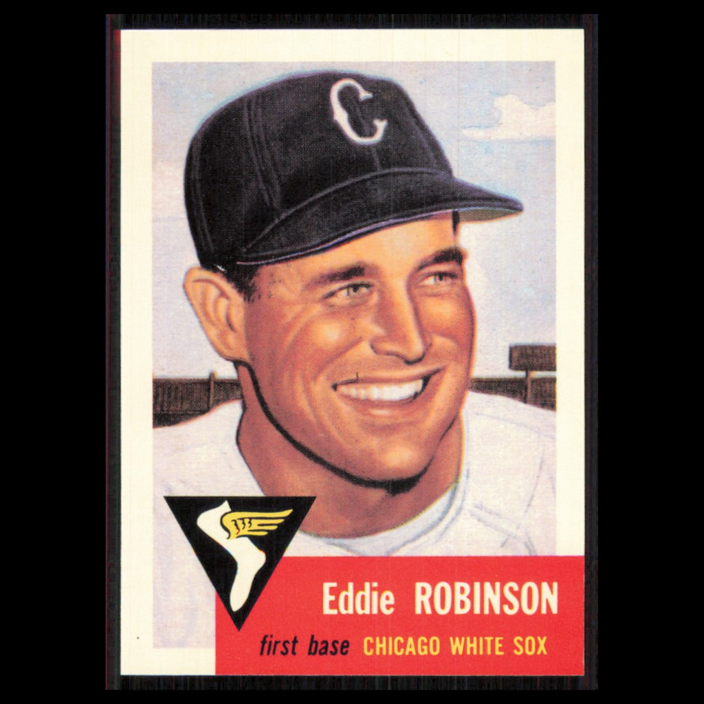 Eddie Robinson #73 1991 Topps Archives 1953 Chicago White Sox Baseball Card MLB