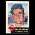 John Rutherford #137 1991 Topps Archives 1953 Brooklyn Dodgers Baseball Card MLB
