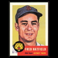 Fred Hatfield #163 1991 Topps Archives 1953 Detroit Tigers Baseball Card MLB NM
