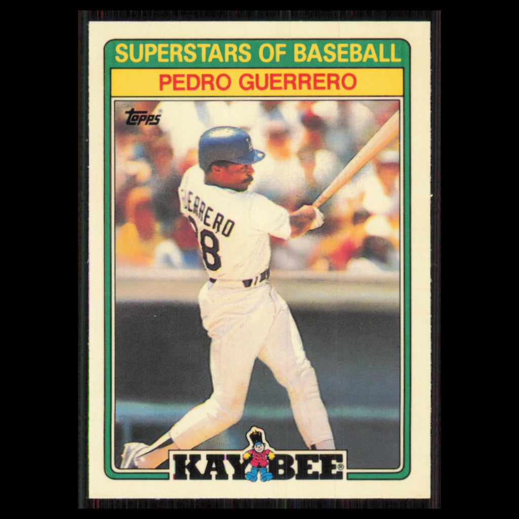 Pedro Guerrero #12 1989 Topps Kay-Bee Superstars of Baseball St. Louis Cardinals