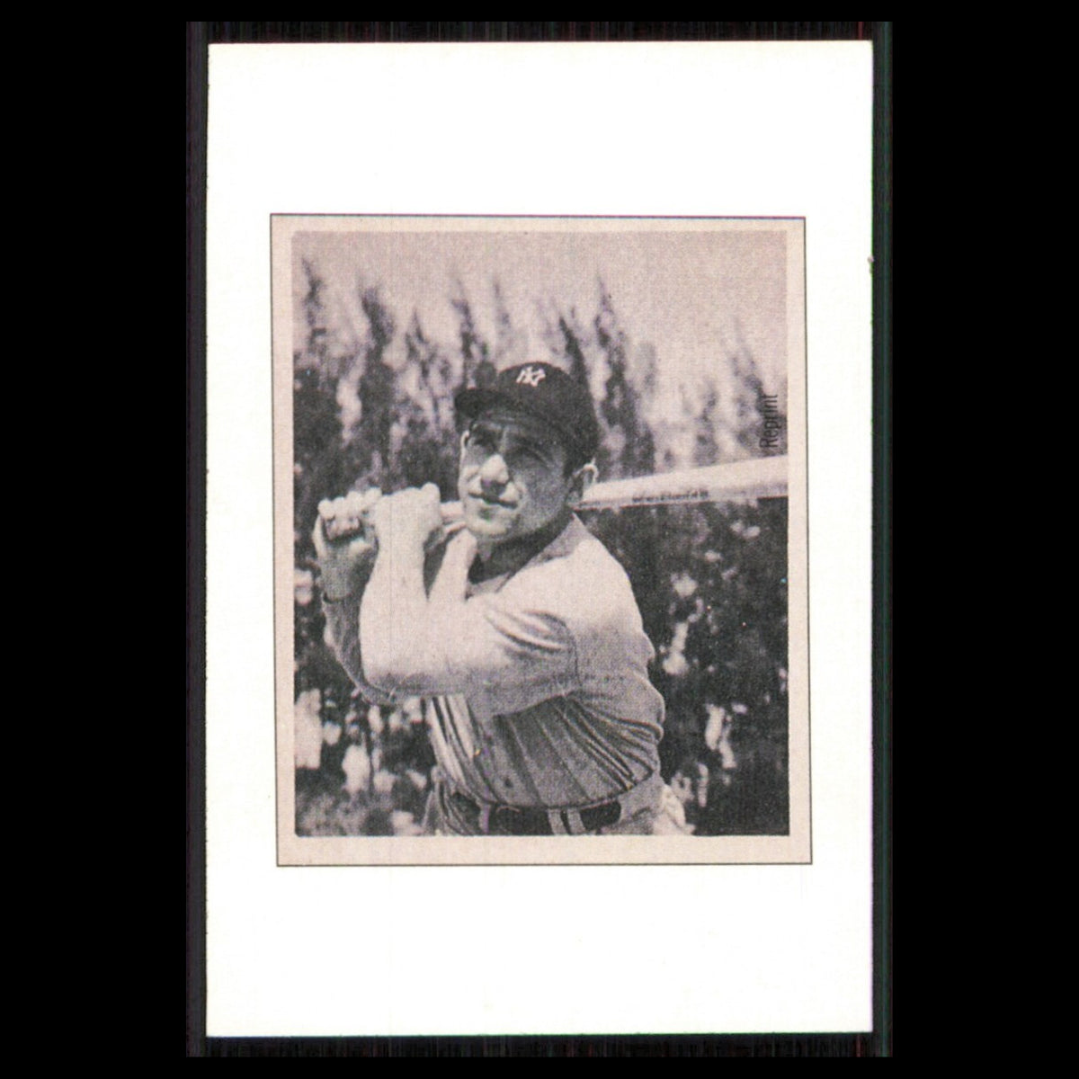Yogi Berra #NNO 1989 Bowman Reprint Inserts Los Angeles Dodgers Baseball Card NM