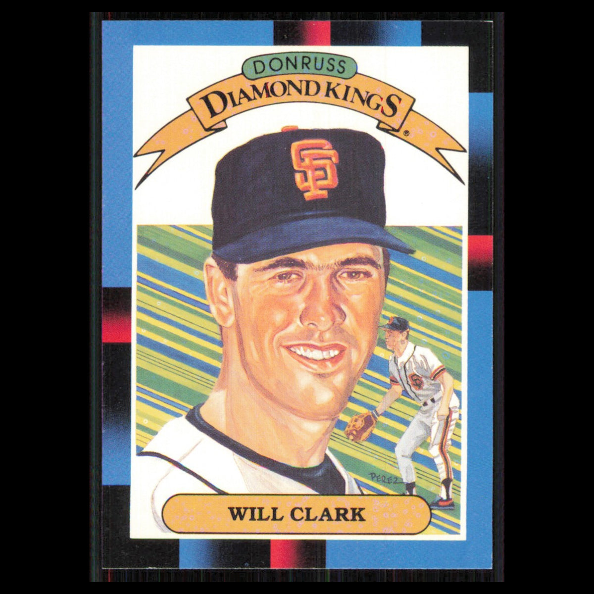 Will Clark #21 1988 Donruss San Francisco Giants Baseball Card MLB NM
