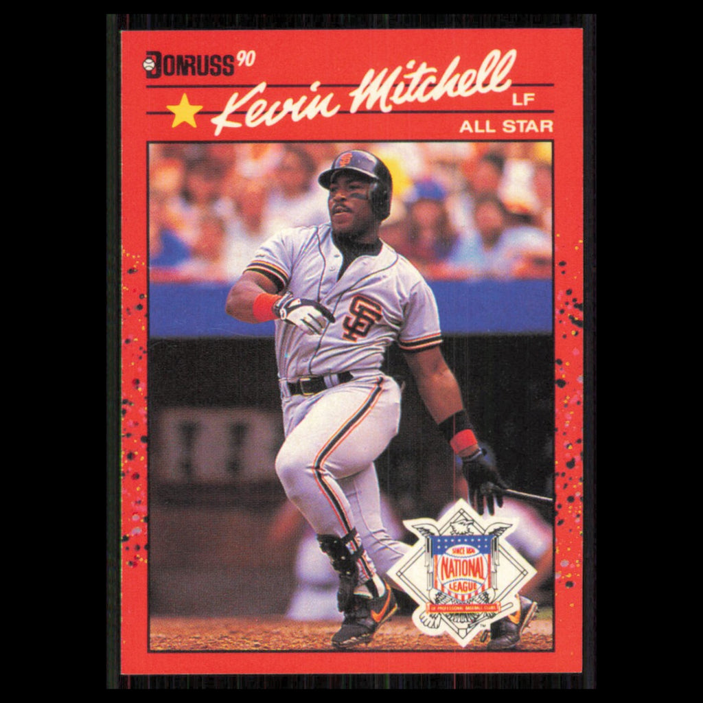 Kevin Mitchell #715 1990 Donruss San Francisco Giants Baseball Card MLB NM
