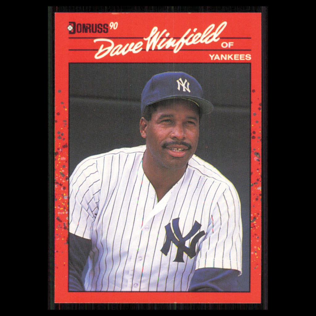 Dave Winfield #551 1990 Donruss New York Yankees Baseball Card MLB NM