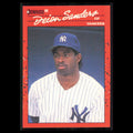 Deion Sanders #427 1990 Donruss New York Yankees Baseball Card MLB NM