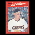 Matt Williams #348 1990 Donruss San Francisco Giants Baseball Card MLB NM