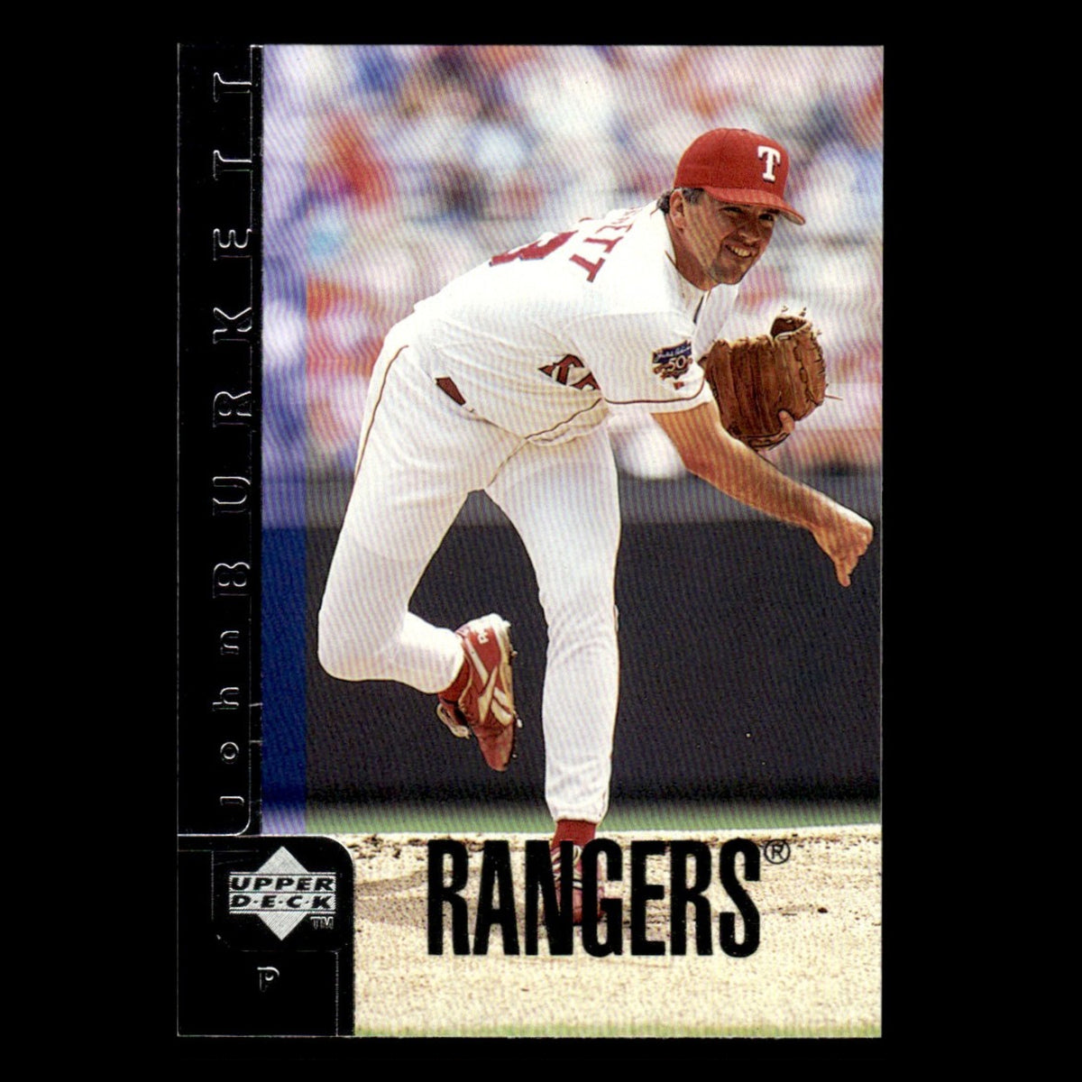 John Burkett #519 1998 Upper Deck Texas Rangers Baseball Card MLB NM