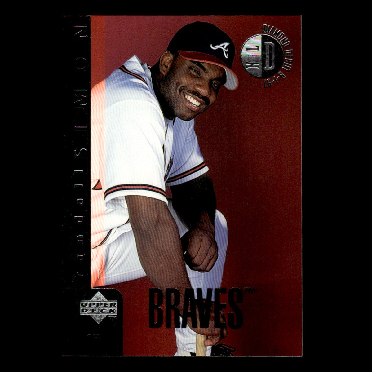 Randall Simon #301 1998 Upper Deck Atlanta Braves Baseball Card MLB NM