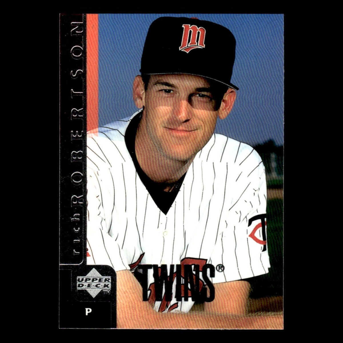 Rich Robertson #434 1998 Upper Deck Minnesota Twins Baseball Card MLB NM