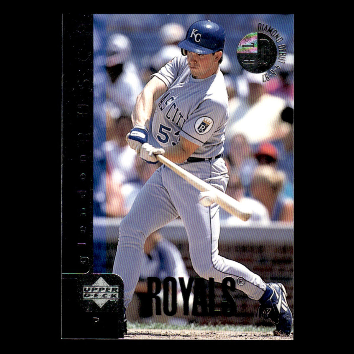 Glendon Rusch #393 1998 Upper Deck Kansas City Royals Baseball Card MLB NM
