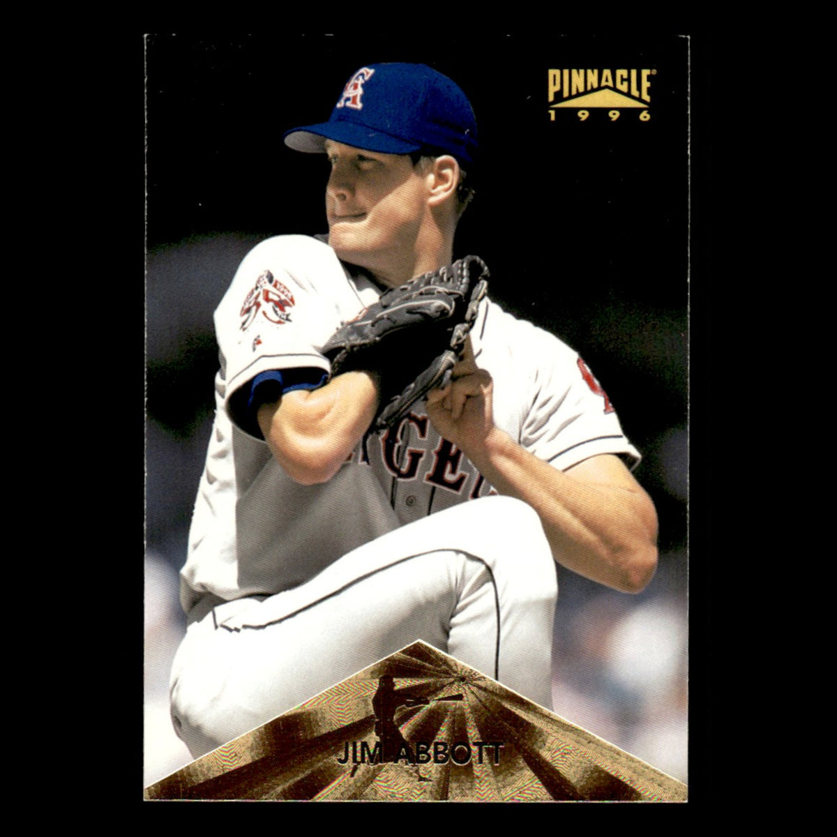 Jim Abbott #228.0 1996 Pinnacle California Angels Baseball Card MLB NM