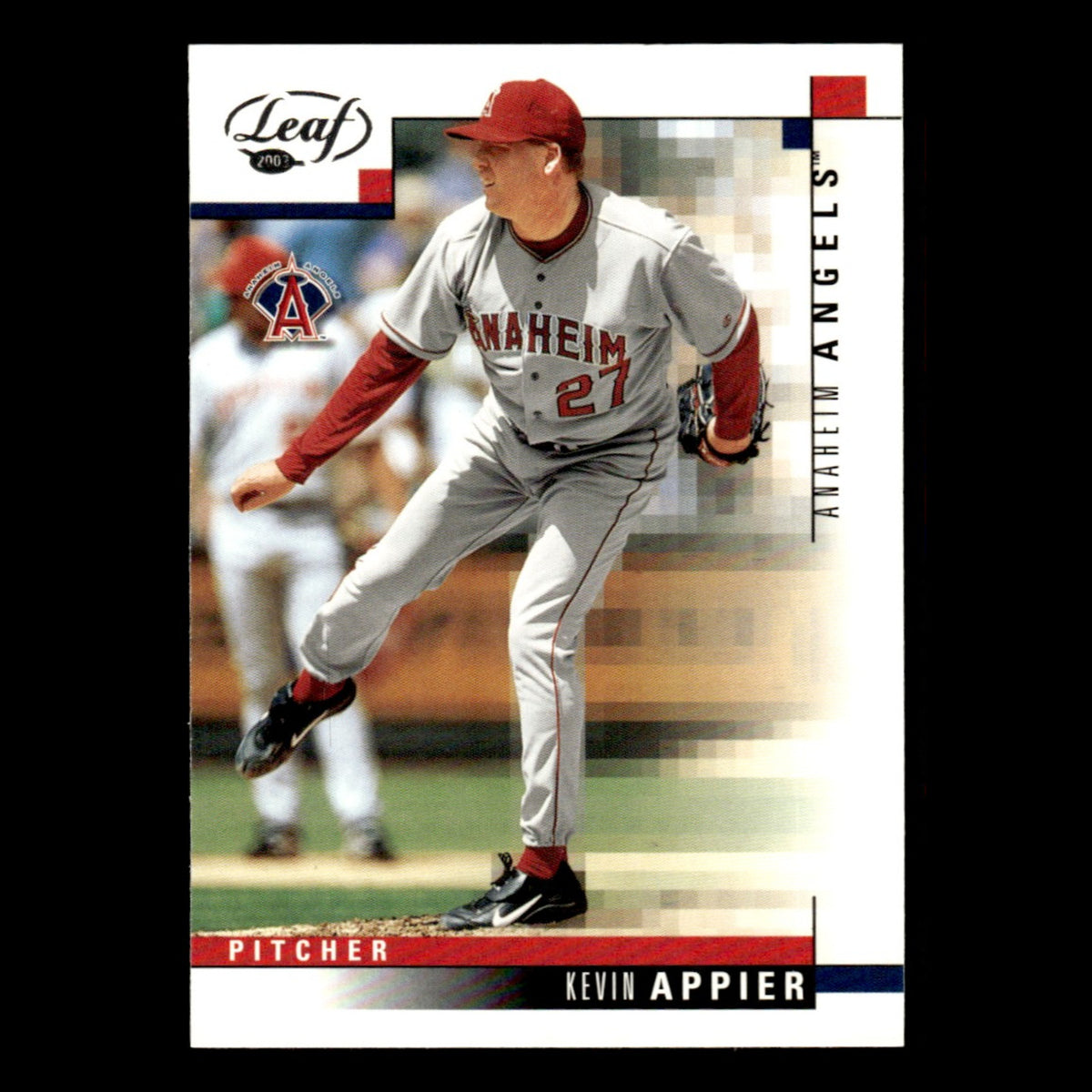 Kevin Appier #6 2003 Leaf Anaheim Angels Baseball Card MLB NM