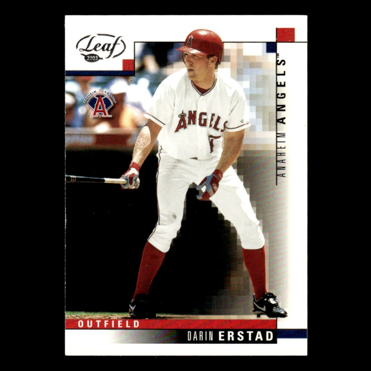Darin Erstad #2 2003 Leaf Anaheim Angels Baseball Card MLB NM