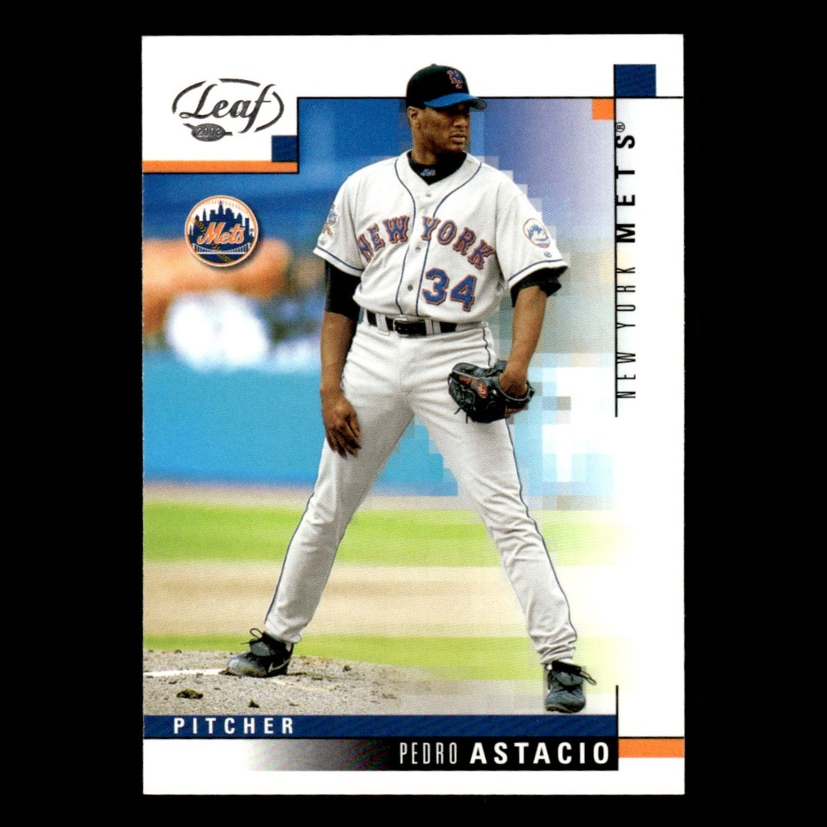 Pedro Astacio #208 2003 Leaf New York Mets Baseball Card MLB NM