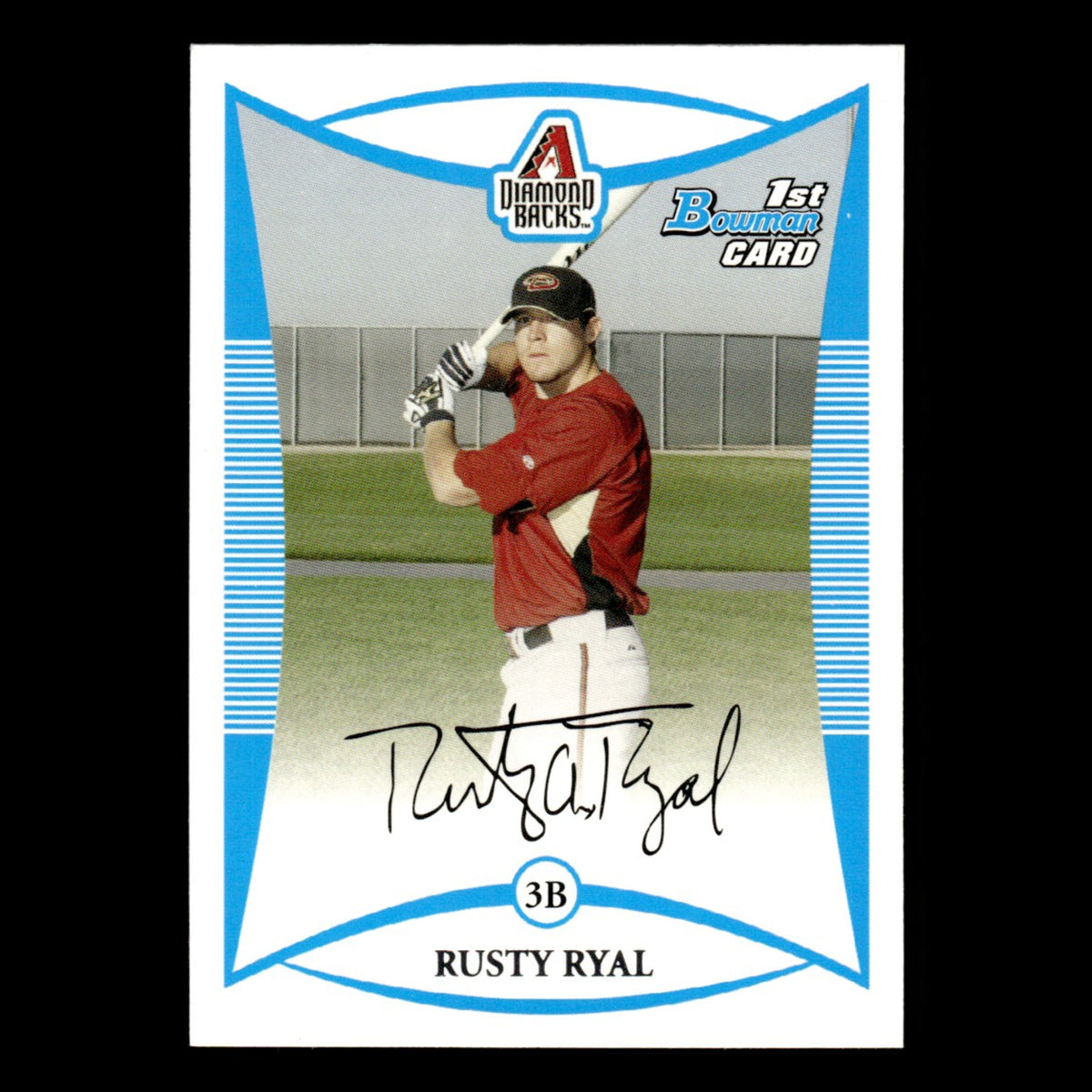 Rusty Ryal #BP16 2008 Bowman Prospects Arizona Diamondbacks Baseball Card MLB NM