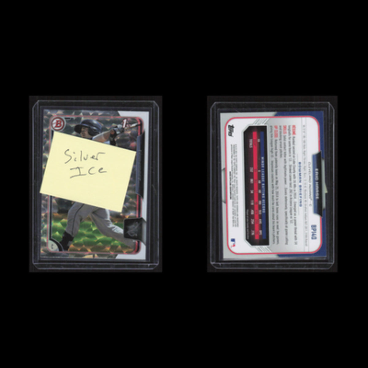 Eric Haase #BCAP-EH 2015 Bowman Chrome Prospect Autographs Cleveland Indians MLB