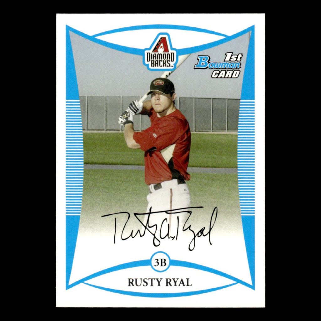 Rusty Ryal #BP16 2008 Bowman Prospects Arizona Diamondbacks Baseball Card MLB NM