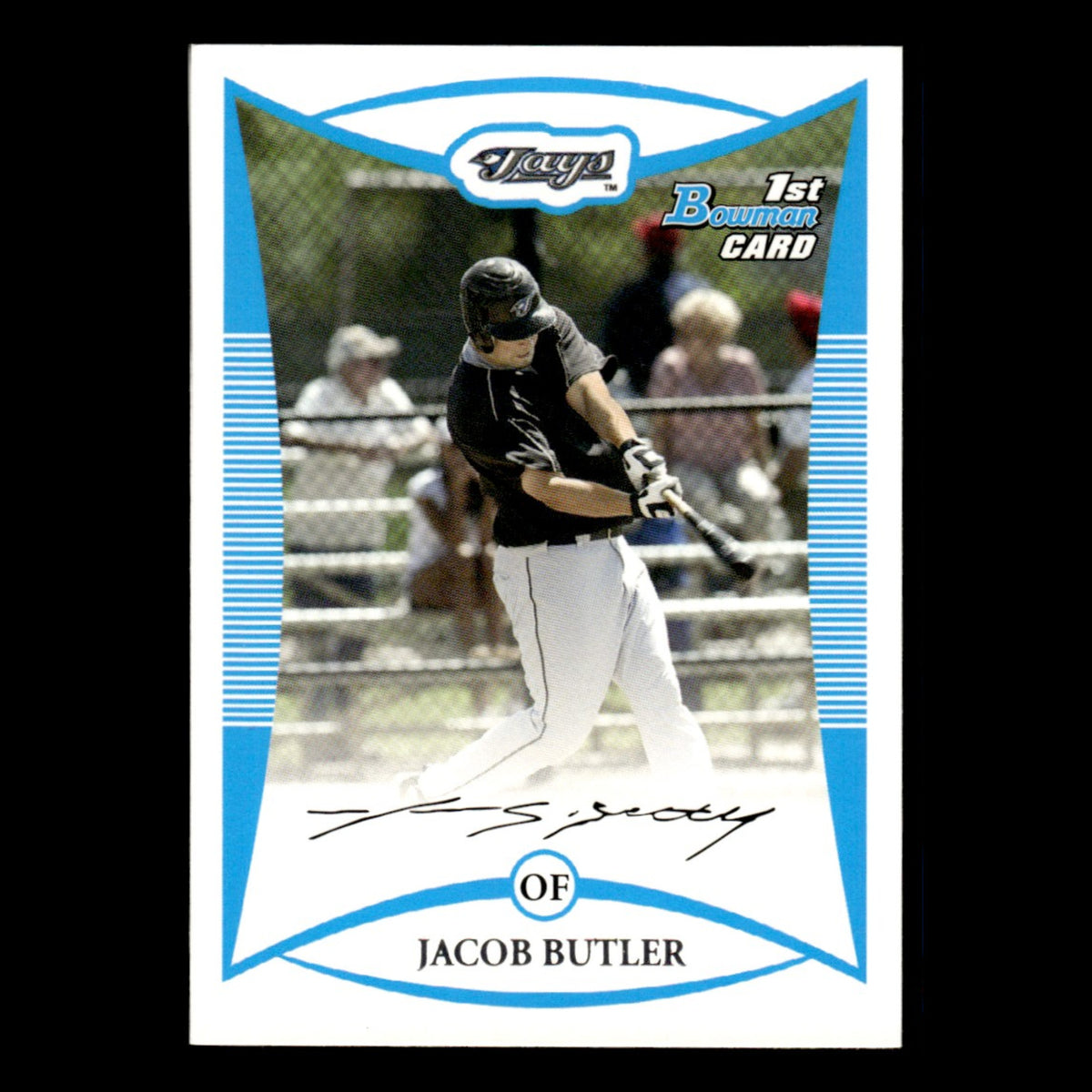 Jacob Butler #BP5 2008 Bowman Prospects Toronto Blue Jays Baseball Card MLB NM