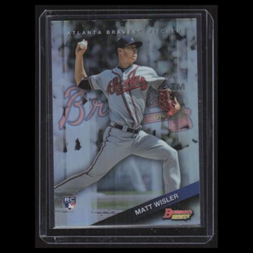 Matt Wisler Rookie #41 2015 Bowmans Best Atlanta Braves Baseball Card MLB NM