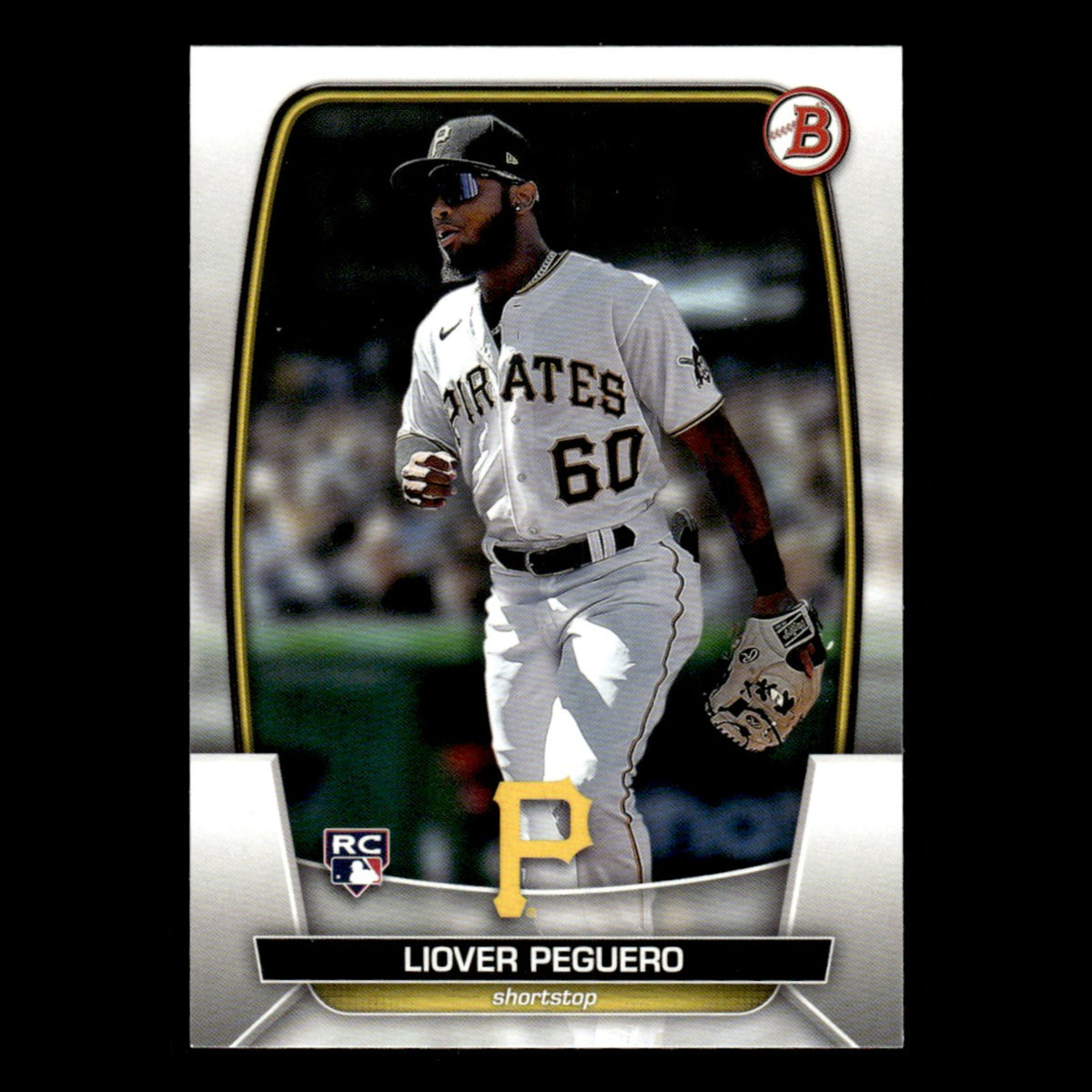 Liover Peguero Rookie #85 2023 Bowman Pittsburgh Pirates Baseball Card MLB NM