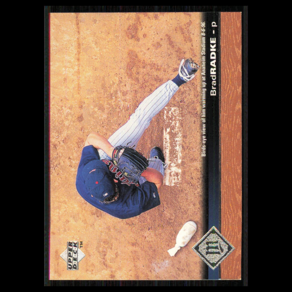Brad Radke #413 1997 Upper Deck Minnesota Twins Baseball Card MLB NM