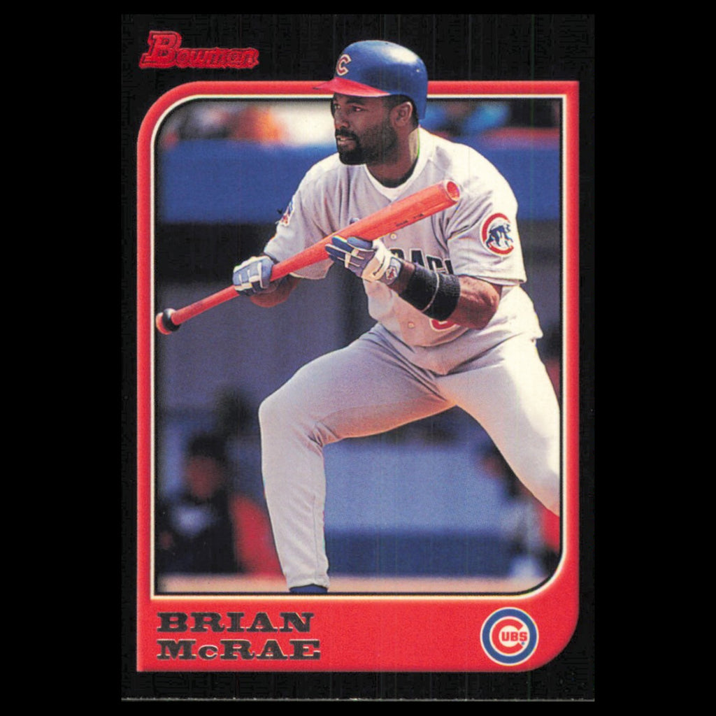 Brian McRae #257 1997 Bowman Chicago Cubs Baseball Card MLB NM