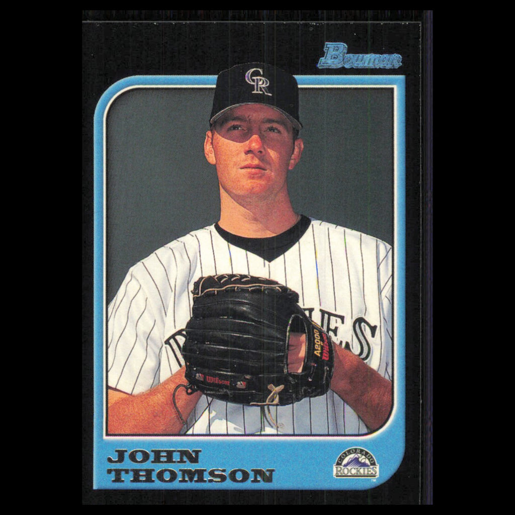 John Thomson #115 1997 Bowman Colorado Rockies Baseball Card MLB NM
