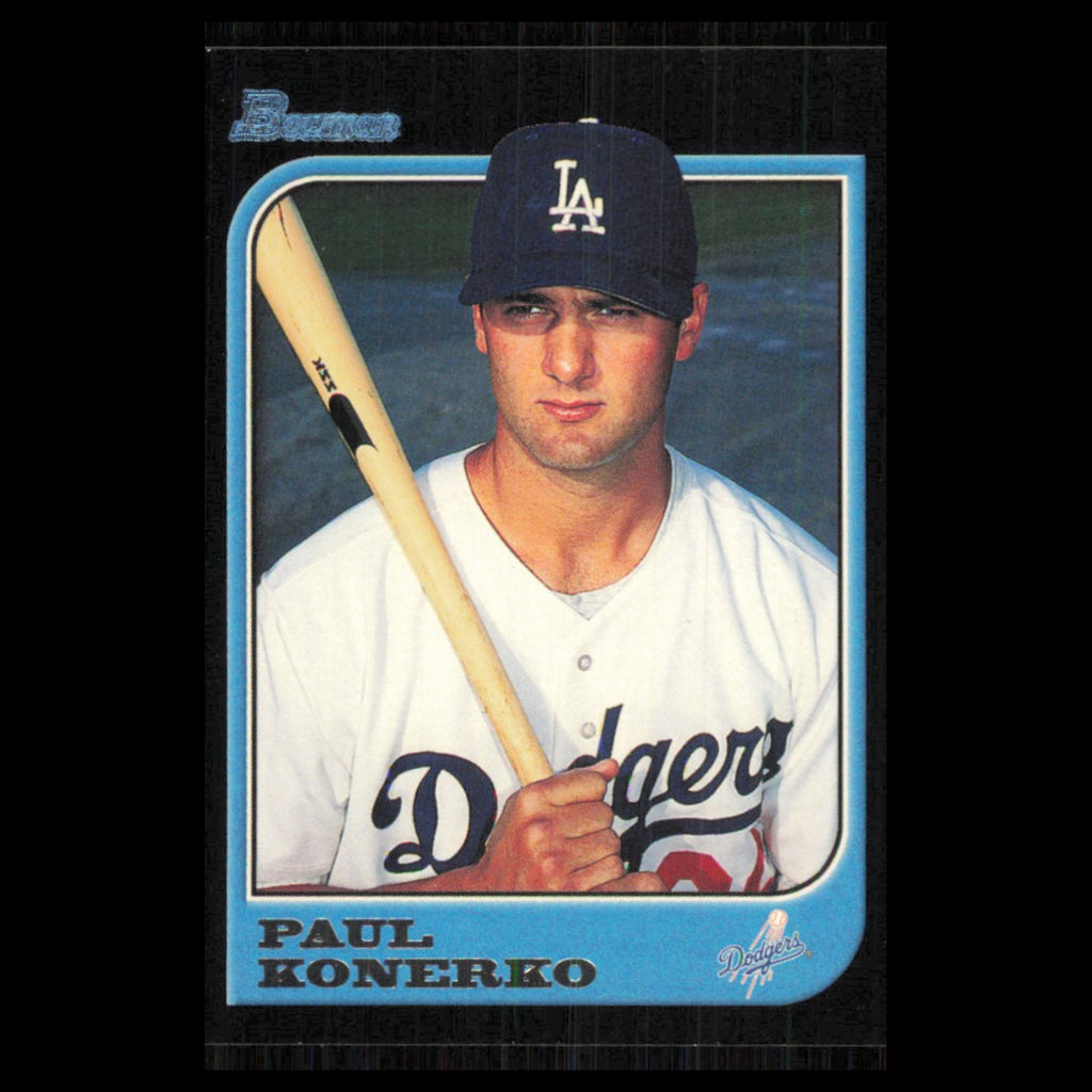 Paul Konerko #130 1997 Bowman Los Angeles Dodgers Baseball Card MLB NM