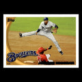 Alcides Escobar #462 2010 Topps Milwaukee Brewers Baseball Card MLB NM