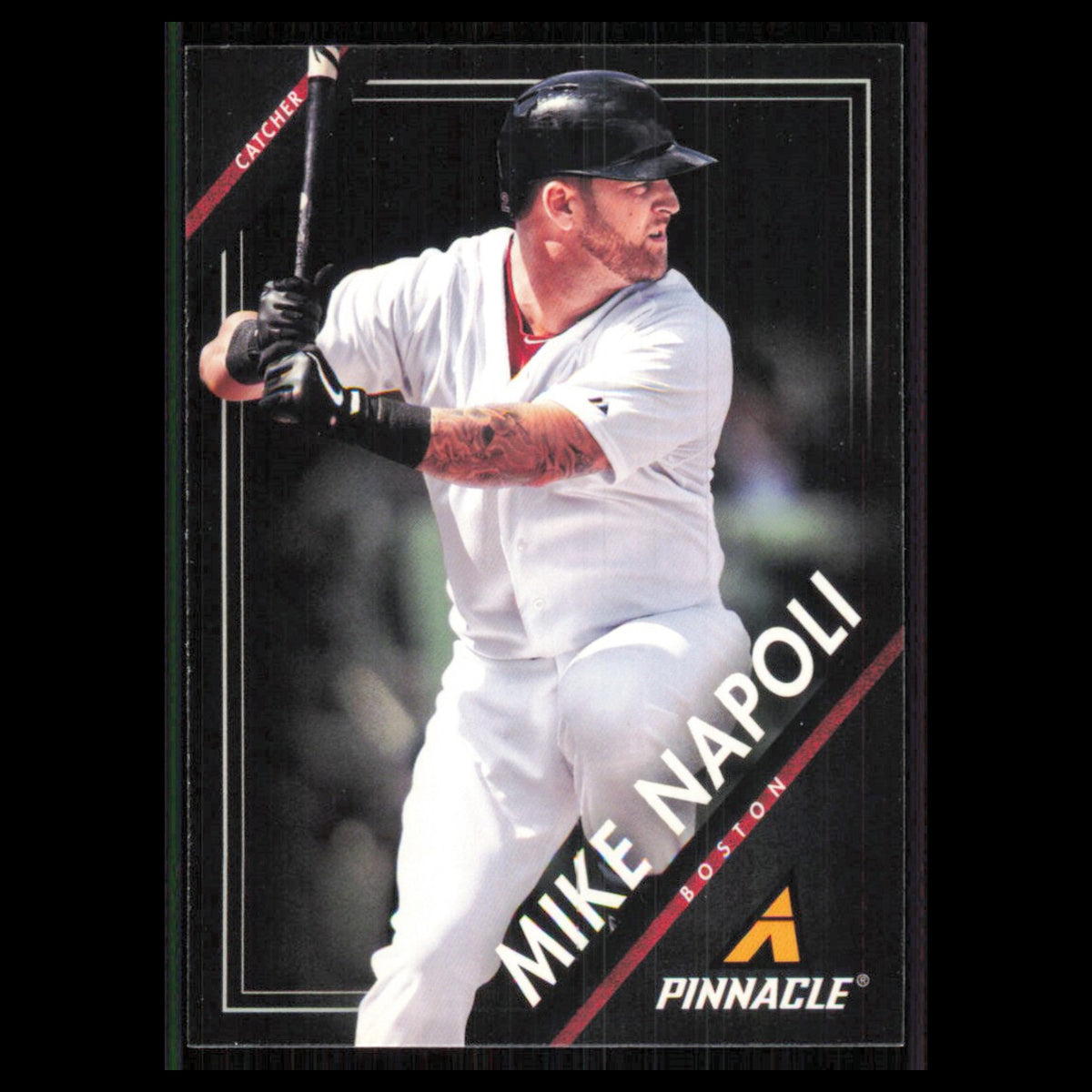 Mike Napoli #6 2013 Pinnacle Boston Red Sox Baseball Card MLB NM