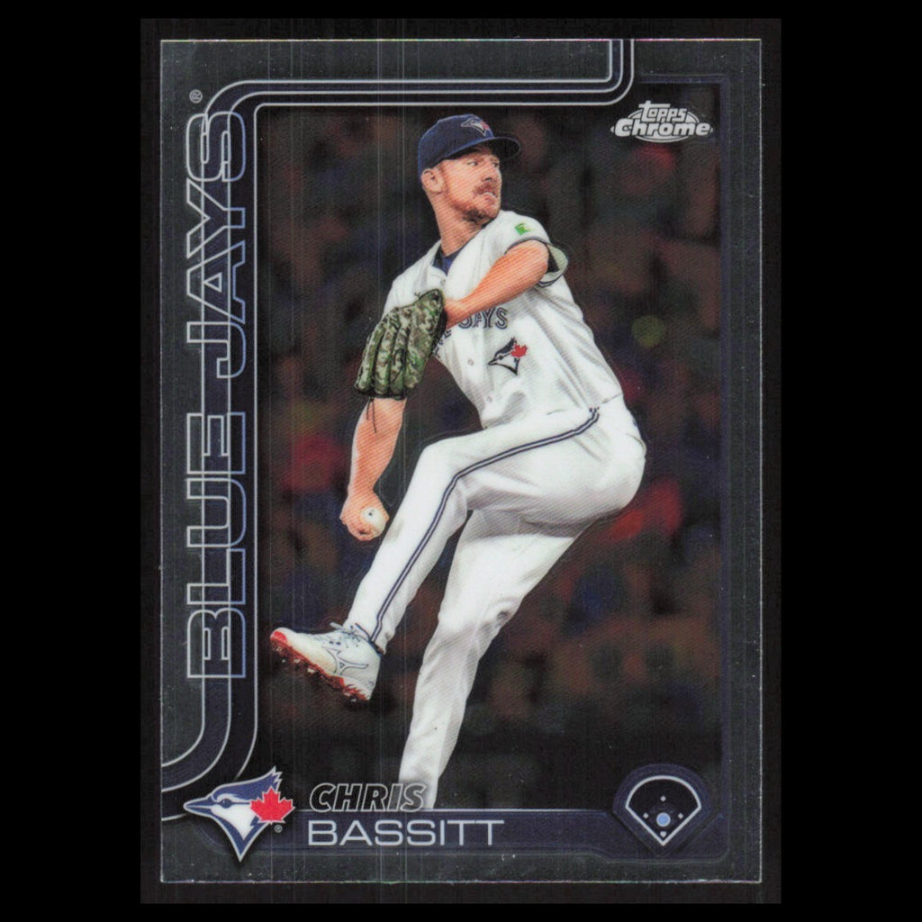 Chris Bassitt #184 2025 Topps Chrome Toronto Blue Jays Baseball Card MLB NM