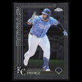 Salvador Perez #114 2025 Topps Chrome Kansas City Royals Baseball Card MLB NM