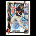 Jung Hoo Lee #H128 2025 Topps Holiday San Francisco Giants Baseball Card MLB NM