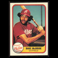 Randy Martz Rookie #300 1981 Fleer Chicago Cubs Baseball Card MLB NM