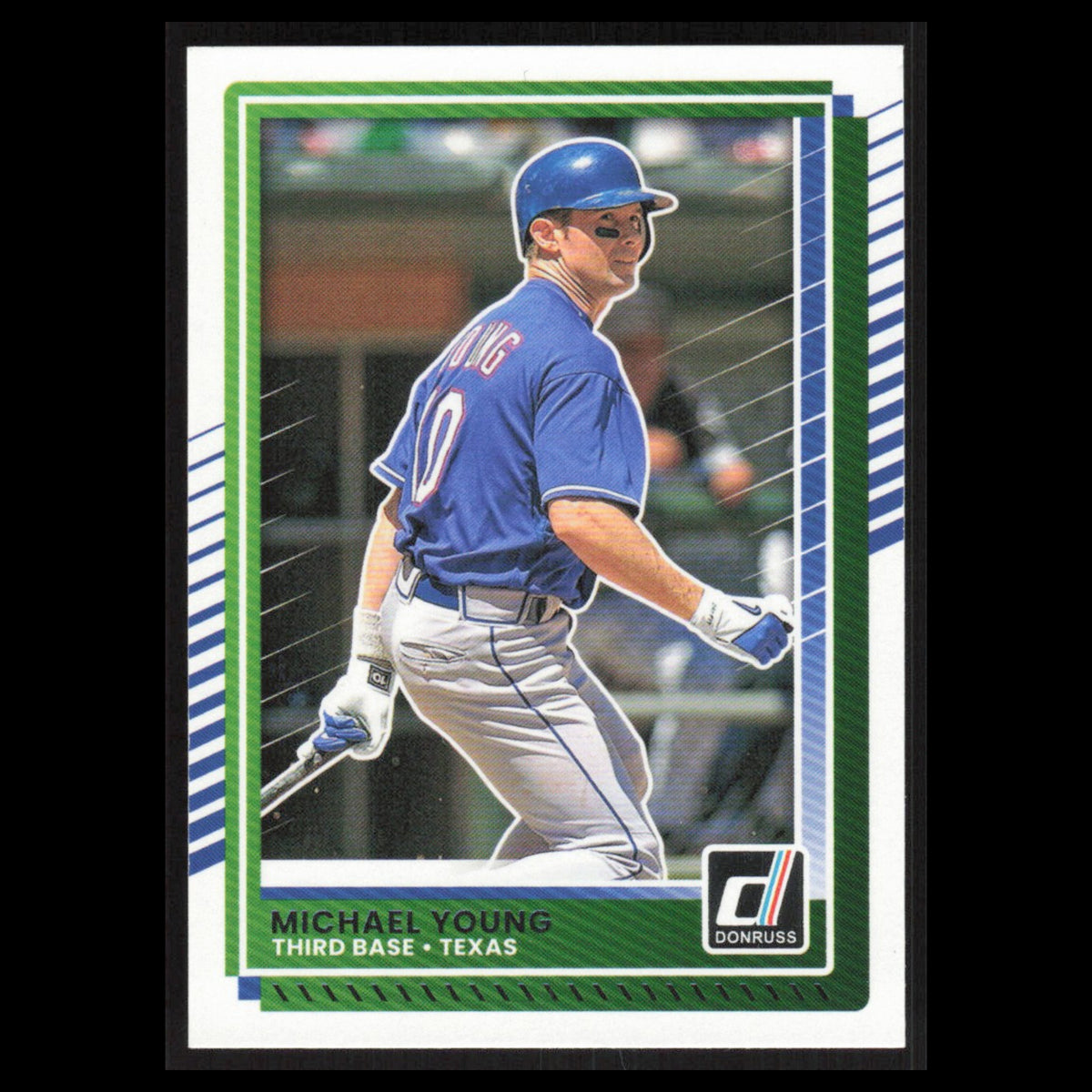 Michael Young #89 2025 Donruss Texas Rangers Baseball Card MLB NM