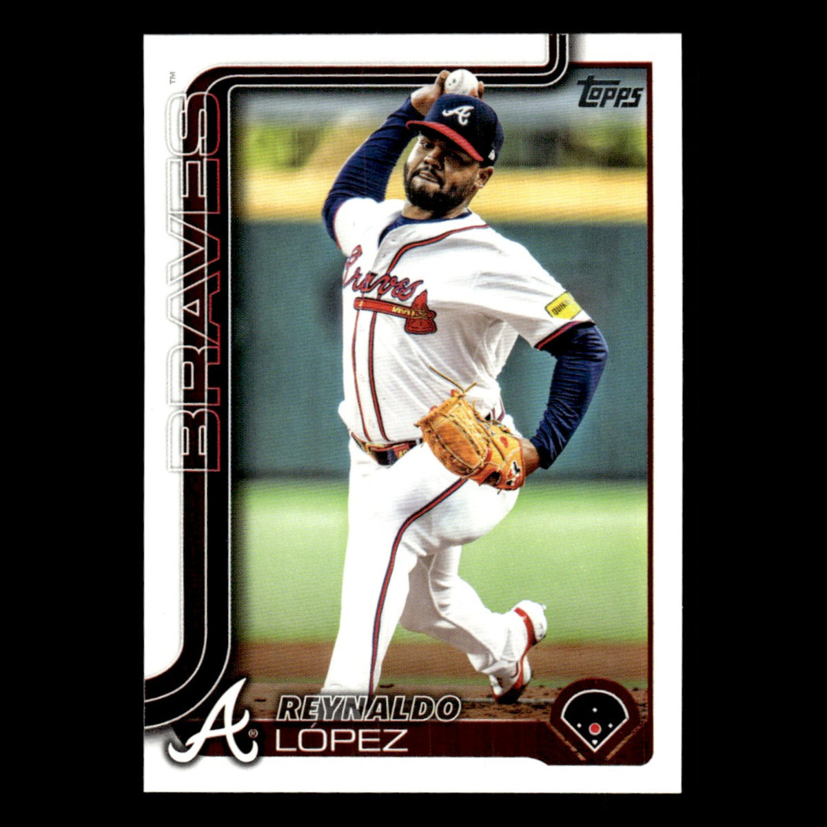 Reynaldo Lopez #435 2025 Topps Atlanta Braves Baseball Card MLB NM