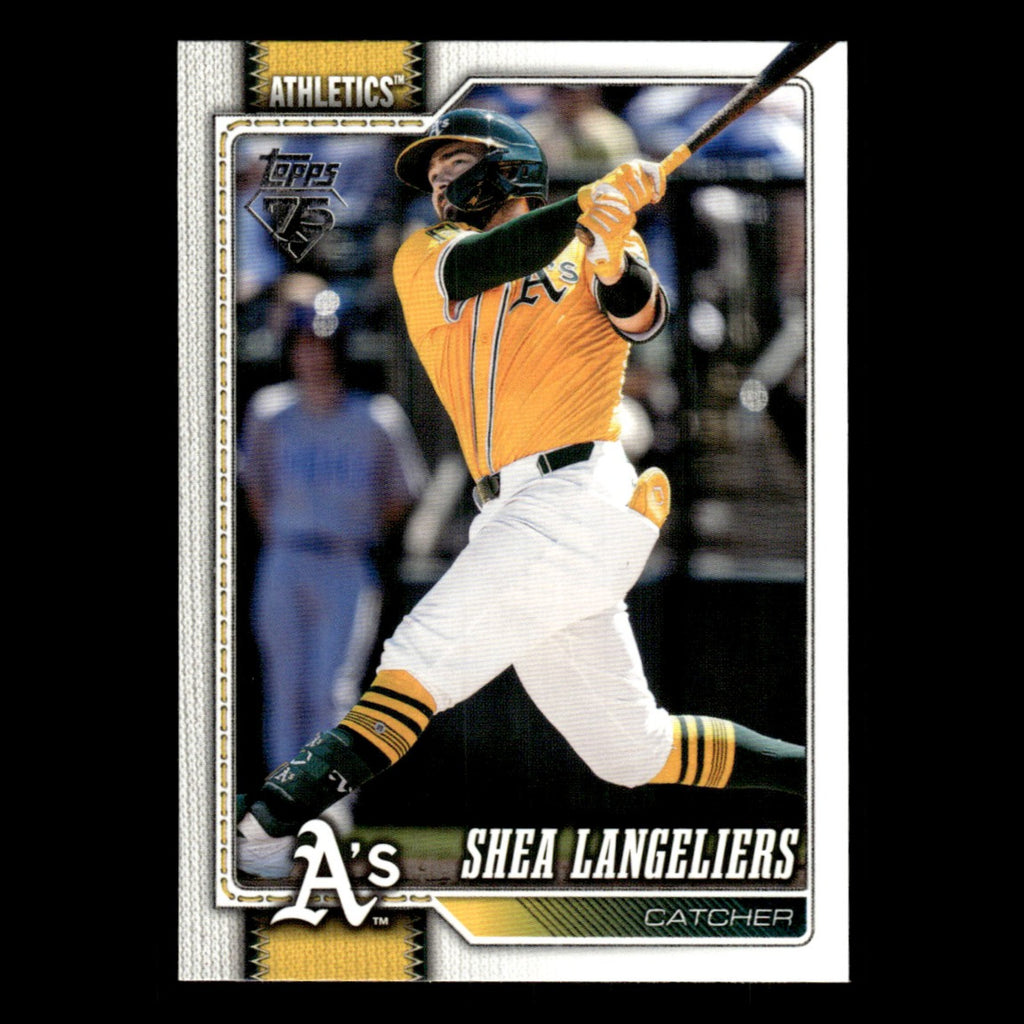 Shea Langeliers #305 2026 Topps Athletics Baseball Card MLB NM