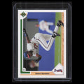 Deion Sanders #743 1991 Upper Deck Atlanta Braves Baseball Card MLB NM