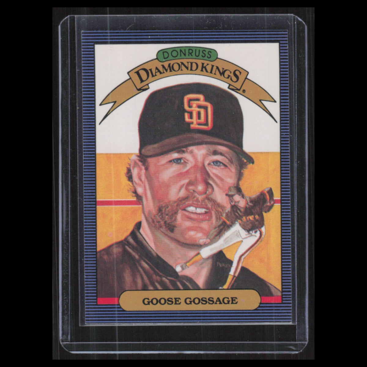 Goose Gossage #2 1986 Donruss Diamond Kings San Diego Padres Baseball Card MLB